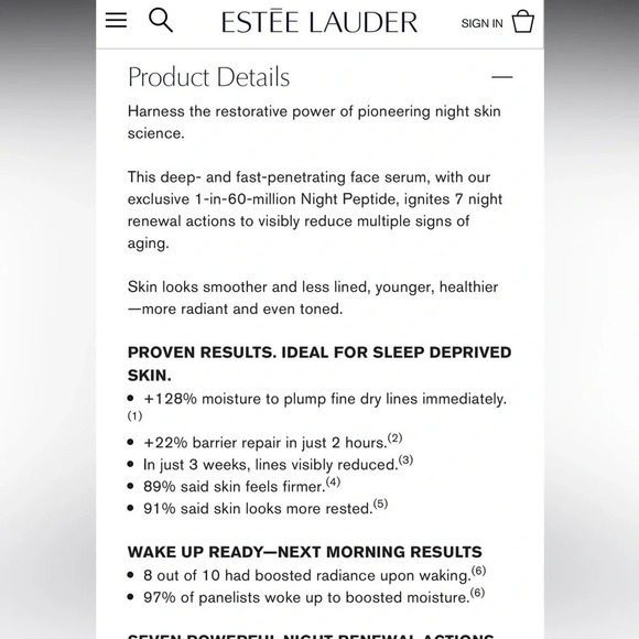 Estee Lauder advanced night repair New 1.7 FL OZ unopened - Picture 3 of 13